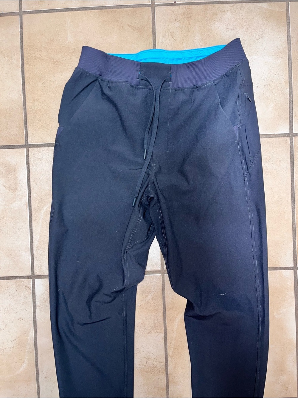 Birddogs men’s black performance joggers pants medium golf preppy casual